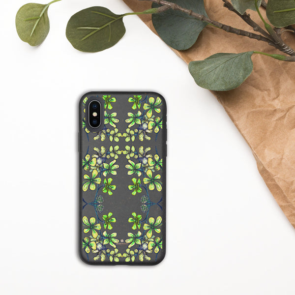 Yellow Orchids Biodegradable Phone Case, Orchid Best Flower Abstract Best Environmentally, Recycled Eco-Friendly Floral Print iPhone Case-Printed in EU, Eco-Friendly Phone Cases, Biodegradable Phone Cases for Vegan Lovers, Phone Cases For iPhone 7 Plus/ 8 Plus, iPhone X/ iPhone 10, iPhone XS/ XR/ XS Max, iPhone 11, iPhone 11 Pro, iPhone 11 Pro Max