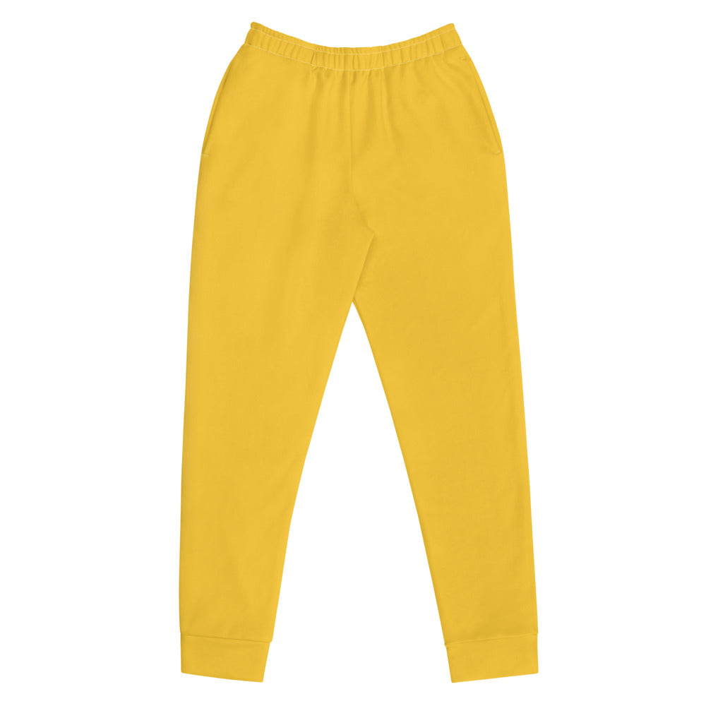 Lemon Yellow Women's Joggers-Heidi Kimura Art LLC-XS-Heidi Kimura Art LLCBright Lemon Yellow Women's Joggers, Bright Solid Color Premium Printed Slit Fit Soft Women's Joggers Sweatpants -Made in EU (US Size: XS-3XL) Plus Size Available, Solid Coloured Women's Joggers, Soft Joggers Pants Womens, Women's Long Joggers, Women's Soft Joggers, Lightweight Jogger Pants Women's, Women's Athletic Joggers, Women's Jogger Pants