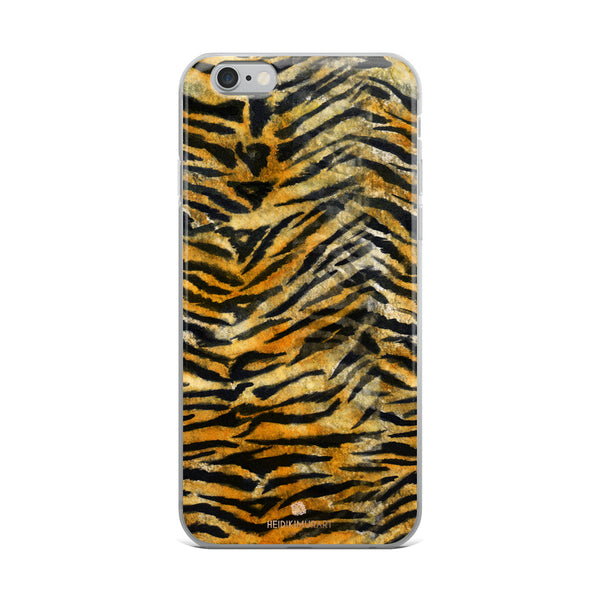 Faux Tiger Stripe Skin, iPhone X | XS | XR | XS Max | 8 | 8+ | 7| 7+ |6/6S | 6+/6S+ Case- Made in USA-Phone Case-iPhone 6 Plus/6s Plus-Heidi Kimura Art LLC