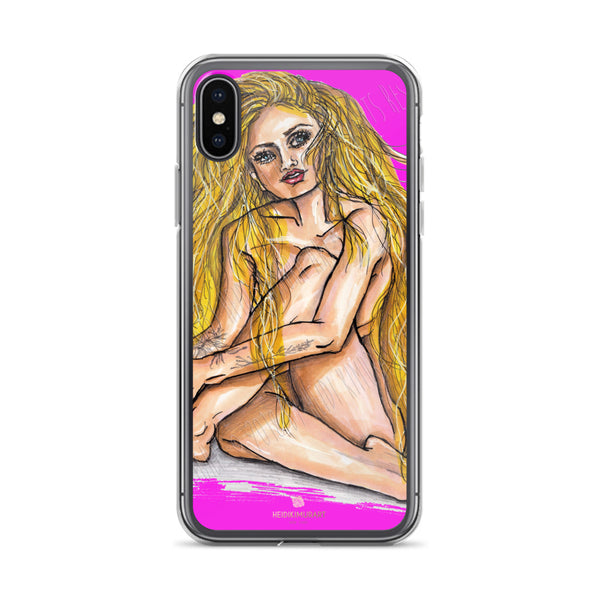 Chika Cool Blonde Gal, iPhone X | XS | XR | XS Max | 8 | 8+ | 7| 7+ |6/6S | 6+/6S+ Case- Made in USA-Phone Case-iPhone X-Heidi Kimura Art LLC