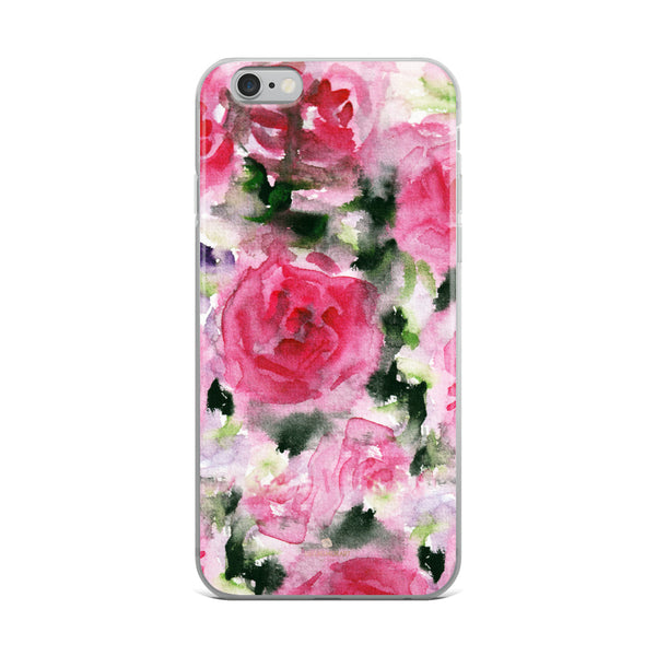 Pink Rose iPhone Case, Flower Floral Print Phone Case-Made in USA/EU-Heidi Kimura Art LLC-iPhone 6 Plus/6s Plus-Heidi Kimura Art LLC