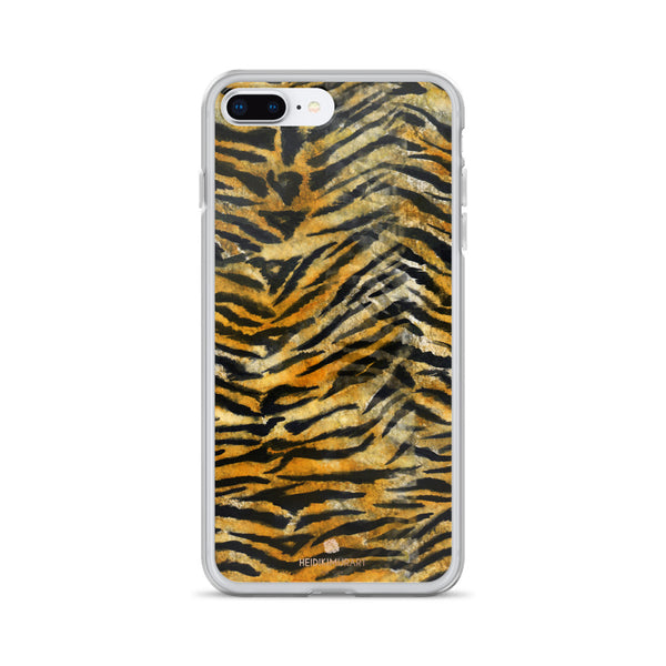 Faux Tiger Stripe Skin, iPhone X | XS | XR | XS Max | 8 | 8+ | 7| 7+ |6/6S | 6+/6S+ Case- Made in USA-Phone Case-iPhone 7 Plus/8 Plus-Heidi Kimura Art LLC