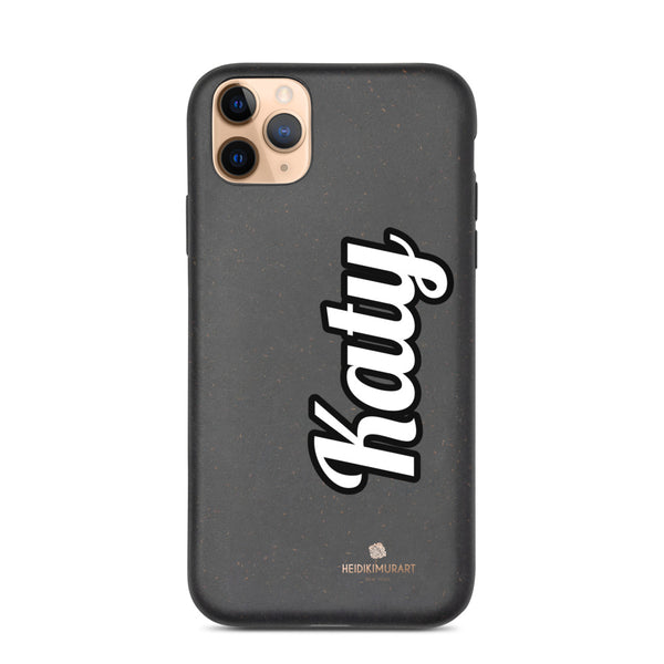 Custom Name Eco-Friendly iPhone Case, Biodegradable Phone Case-Heidi Kimura Art LLC-iPhone 11 Pro Max-Heidi Kimura Art LLC