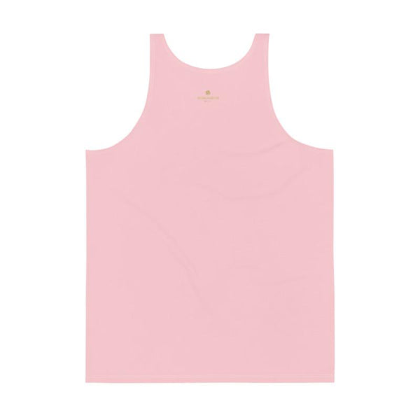 Light Ballet Pink Solid Color Premium Unisex Men's or Women's Tank Top-Made in USA-Men's Tank Top-Heidi Kimura Art LLC