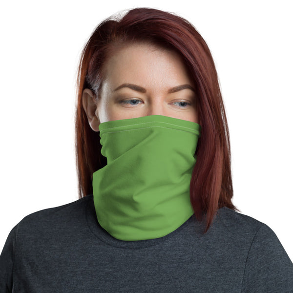 Apple Green Face Mask Shield, Cute One-Size Reusable Washable Scarf Headband Bandana-Made in USA/EU   Apple Green Face Mask Shield, Luxury Premium Quality Cool And Cute One-Size Reusable Washable Scarf Headband Bandana - Made in USA/EU, Face Neck Warmers, Non-Medical Breathable Face Covers, Neck Gaiters  