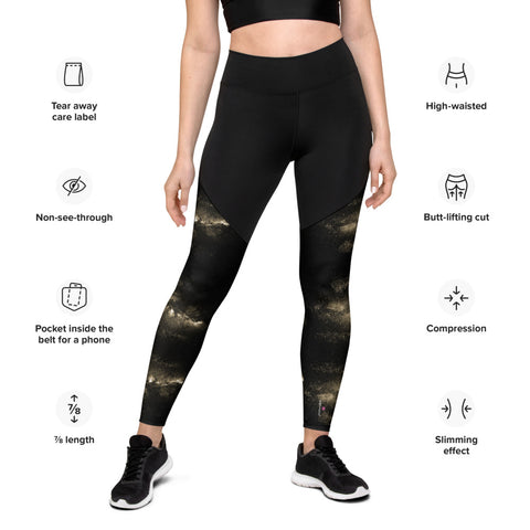 Galaxies Women's Compression Sports Leggings