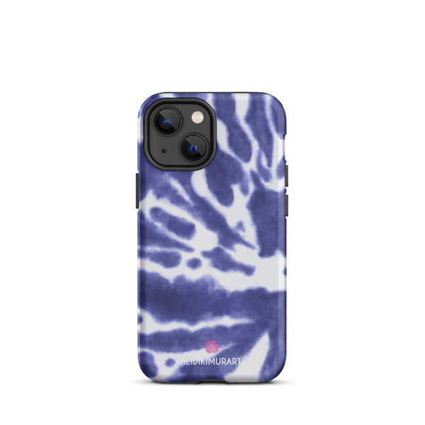 Purple Abstract Tough iPhone Case, Abstract Print Designer Tough Unisex iPhone Case-Printed in USA/EU